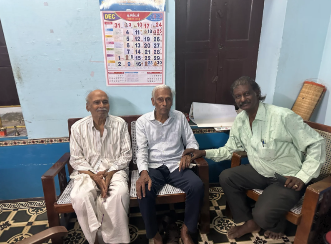 With old friends